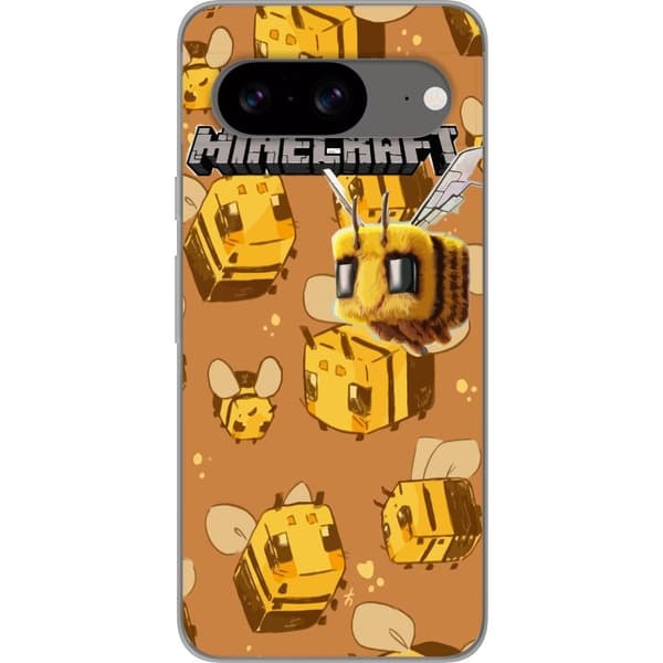 Google Pixel 8 Läpinäkyvä kuori Minecraft Bi