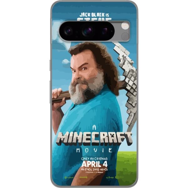 Google Pixel 8 Pro Gennemsigtig cover En Minecraft-film