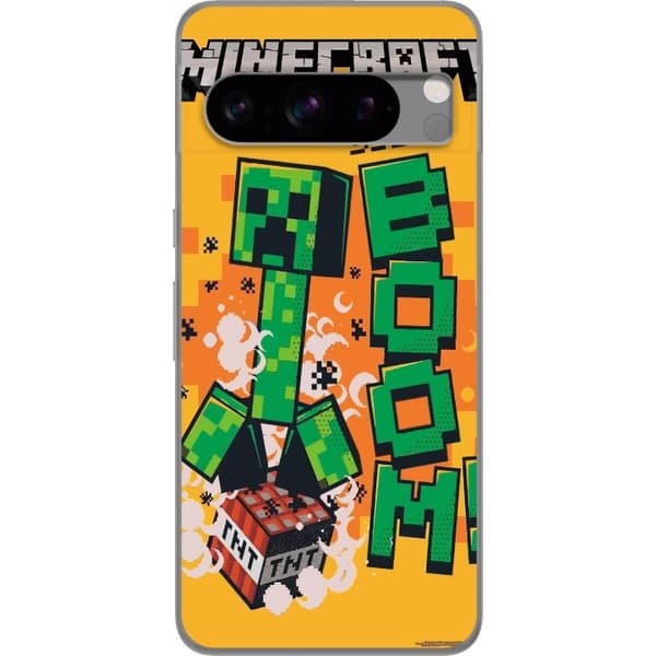 Google Pixel 8 Pro Gennemsigtig cover Minecraft Boom