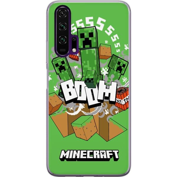 Honor 20 Pro Genomskinligt Skal Minecraft Boom