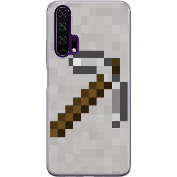 Honor 20 Pro  Läpinäkyvä kuori Minecraft Työkalut