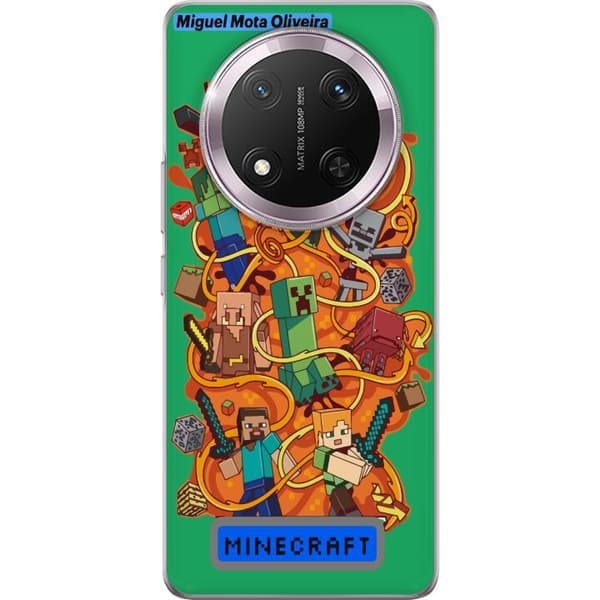 Honor Magic7 Lite Läpinäkyvä kuori Minecraft