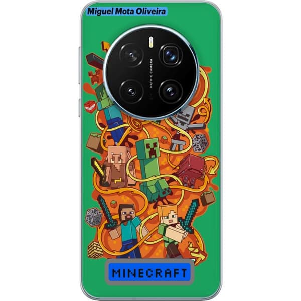 Honor Magic7 Pro Gjennomsiktig deksel Minecraft