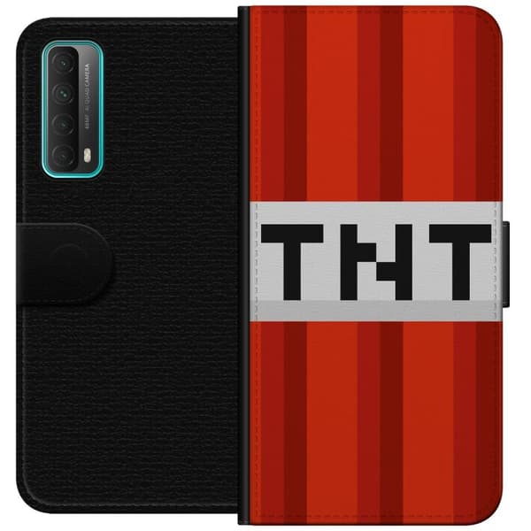 Huawei P smart 2021 Lompakkokotelo Minecraft TNT
