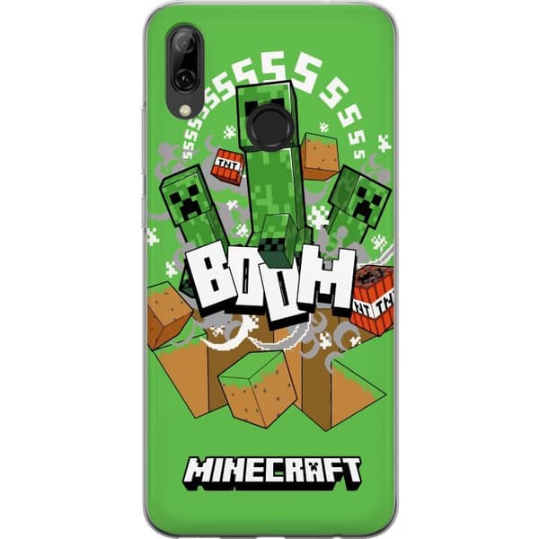 Huawei P smart 2019 Gjennomsiktig deksel Minecraft Boom