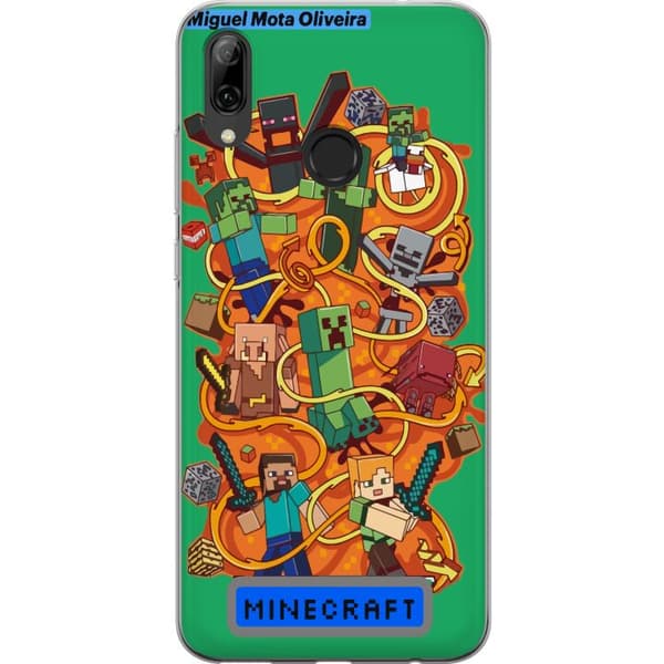 Huawei P smart 2019 Gjennomsiktig deksel Minecraft