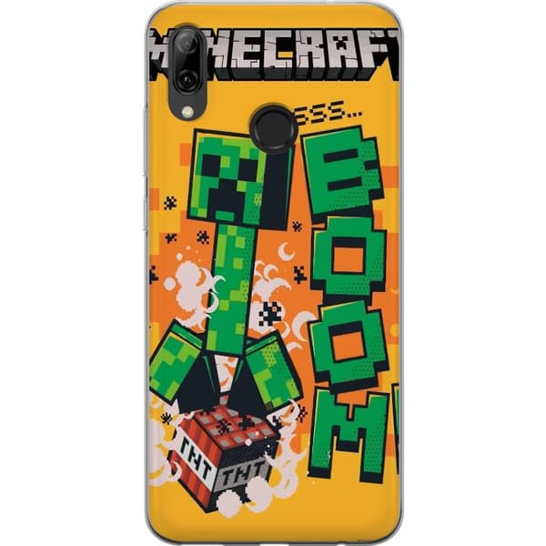 Huawei P smart 2019 Läpinäkyvä kuori Minecraft Boom