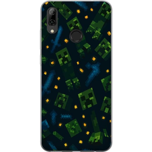 Huawei P smart 2019 Gjennomsiktig deksel Minecraft Dungeons Mob