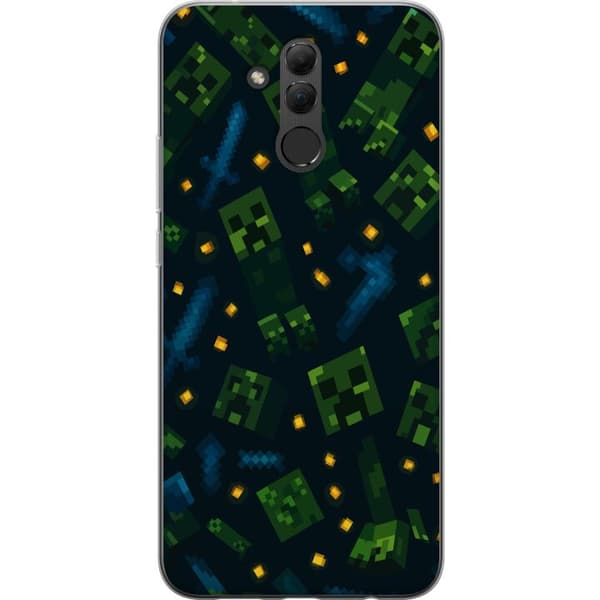 Huawei Mate 20 lite Gjennomsiktig deksel Minecraft Dungeons Mob