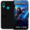 Pikkukuva 1 / 3: Huawei P smart 2019 Lompakkokotelo Minecraft-elokuva