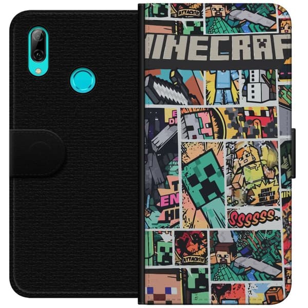Huawei P smart 2019 Lompakkokotelo Minecraft Taide
