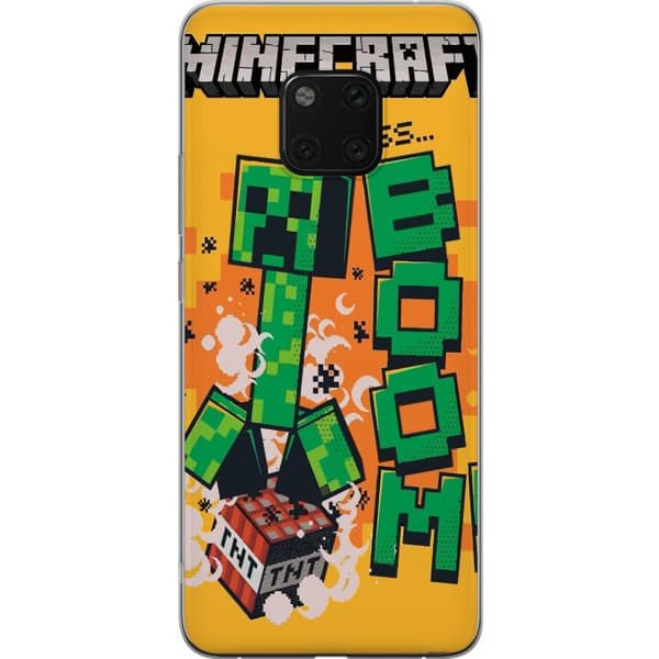 Huawei Mate 20 Pro Gennemsigtig cover Minecraft Boom