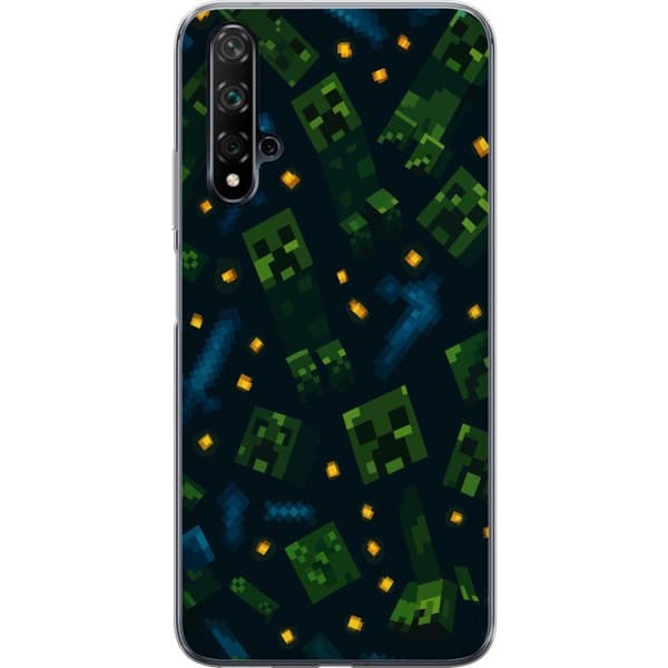 Huawei nova 5T Gjennomsiktig deksel Minecraft Dungeons Mob