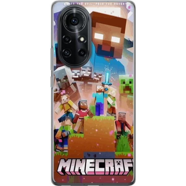 Huawei nova 8 Pro Gjennomsiktig deksel Minecraft