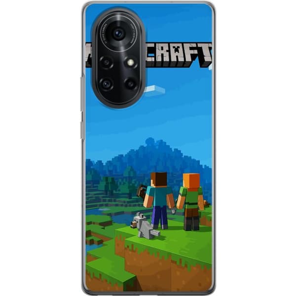 Huawei nova 8 Pro Gennemsigtig cover Minecraft Key Art
