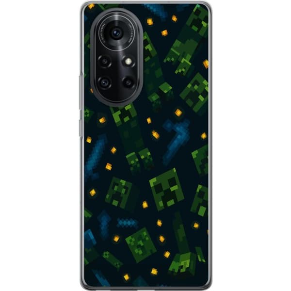 Huawei nova 8 Pro Läpinäkyvä kuori Minecraft Dungeons Mob