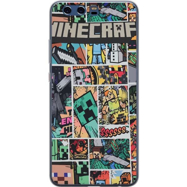 Huawei P10 Gjennomsiktig deksel Minecraft Kunsthåndverk