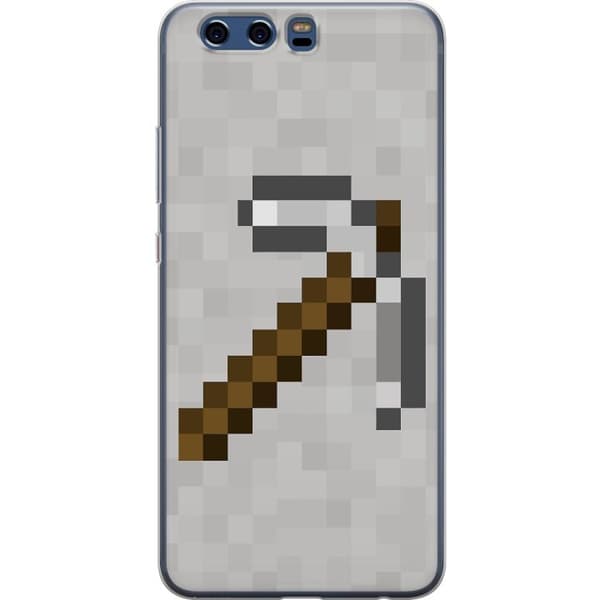 Huawei P10 Genomskinligt Skal Minecraft Tools