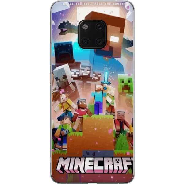 Huawei Mate 20 Pro Läpinäkyvä kuori Minecraft