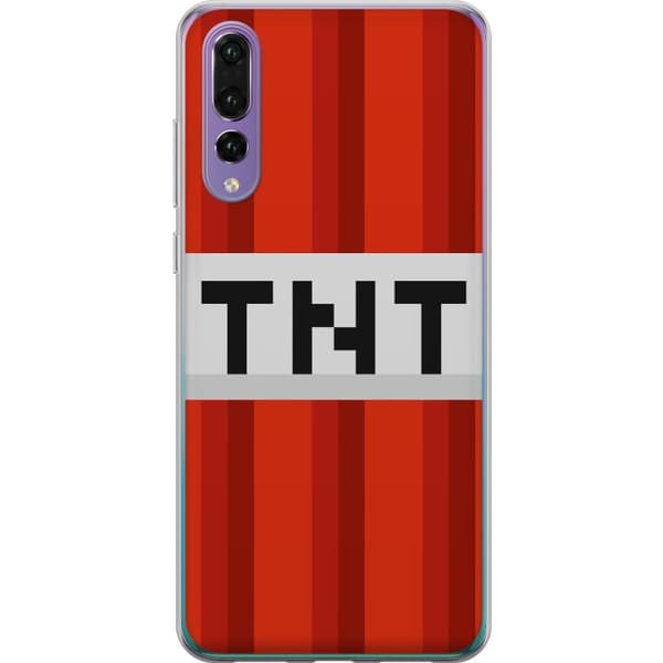 Huawei P20 Pro Gennemsigtig cover Minecraft TNT