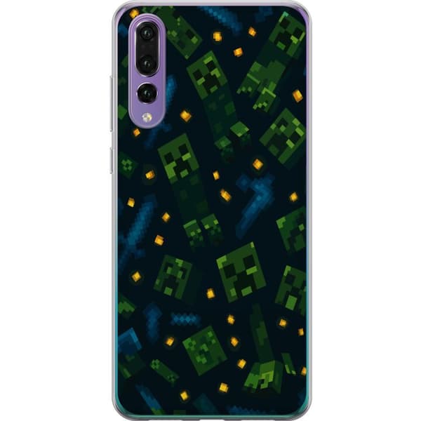 Huawei P20 Pro Läpinäkyvä kuori Minecraft Dungeons Mob