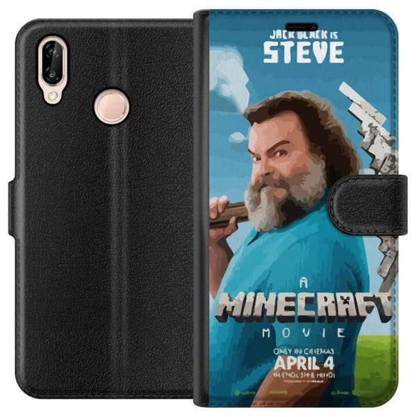 Huawei P20 lite Tegnebogsetui En Minecraft-film