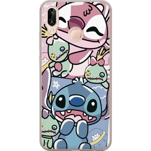 Huawei P20 lite Läpinäkyvä kuori Ommel