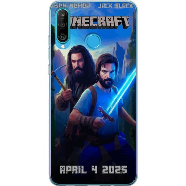 Huawei P30 lite Gennemsigtig cover En Minecraft-film