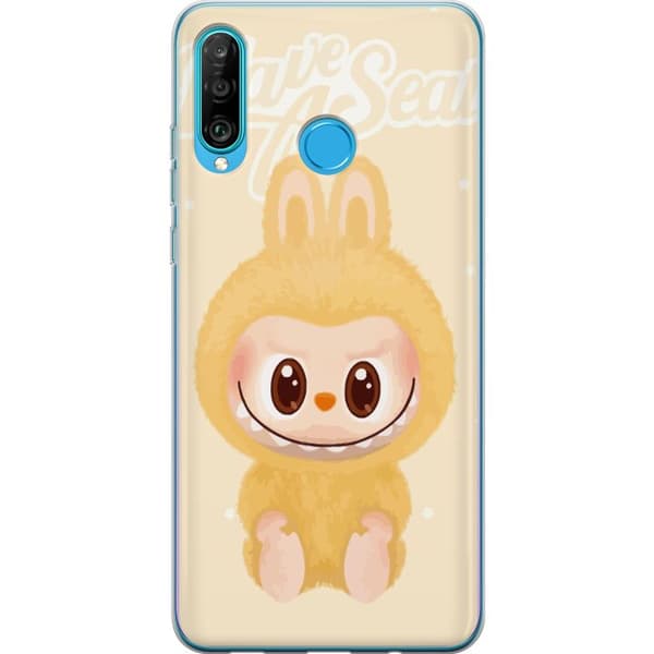 Huawei P30 lite Gennemsigtig cover Pop mart labubu