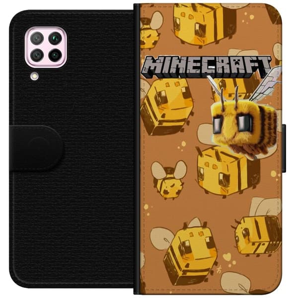 Huawei P40 lite Lompakkokotelo Minecraft Bi