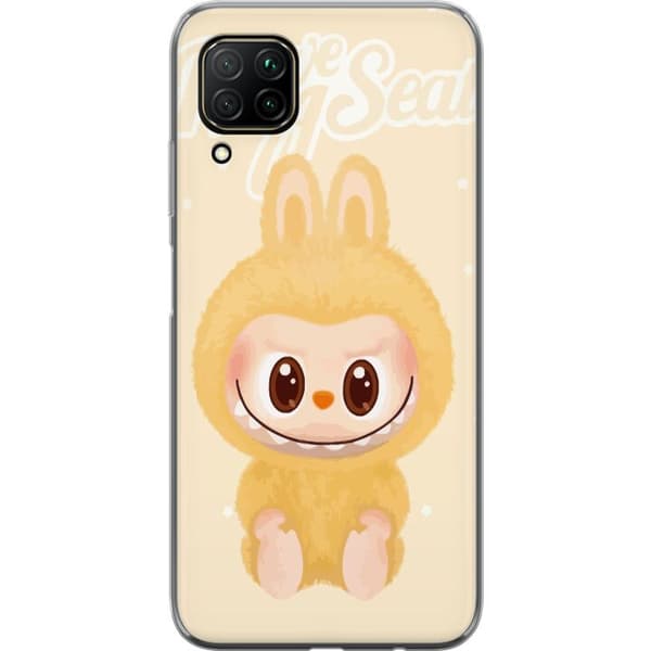 Huawei P40 lite Genomskinligt Skal Pop mart labubu