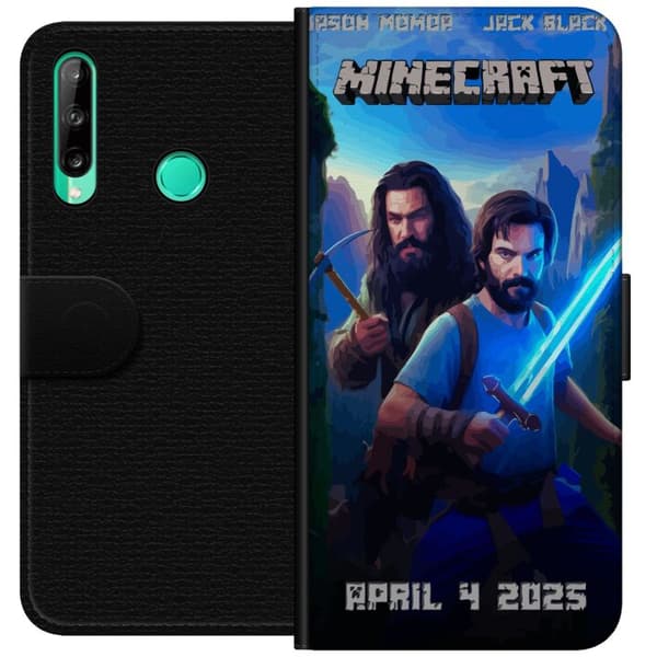 Huawei P40 lite E Lompakkokotelo Minecraft-elokuva