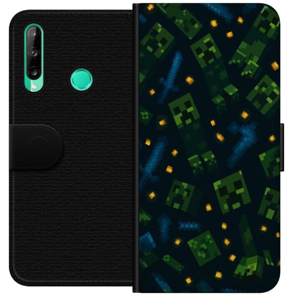 Huawei P40 lite E Lompakkokotelo Minecraft Dungeons Mob