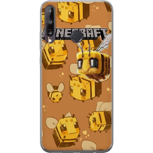 Huawei P40 lite E Läpinäkyvä kuori Minecraft Bi