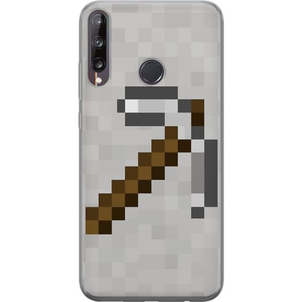 Huawei P40 lite E Gennemsigtig cover Minecraft Værktøjer