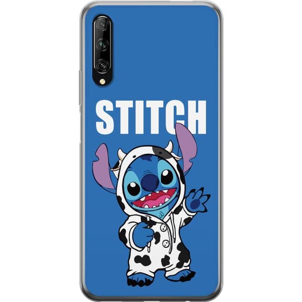 Huawei P smart Pro 2019 Genomskinligt Skal Stitch