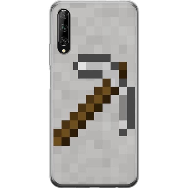 Huawei P smart Pro 2019 Läpinäkyvä kuori Minecraft Työkalut