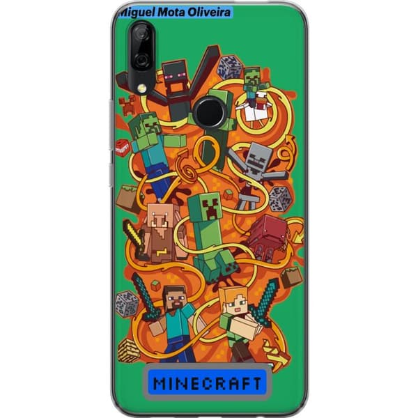 Huawei P Smart Z Gjennomsiktig deksel Minecraft