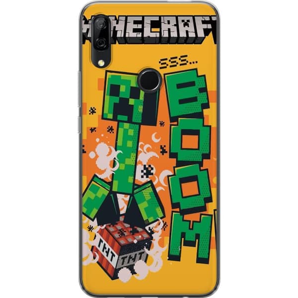 Huawei P Smart Z Läpinäkyvä kuori Minecraft Boom