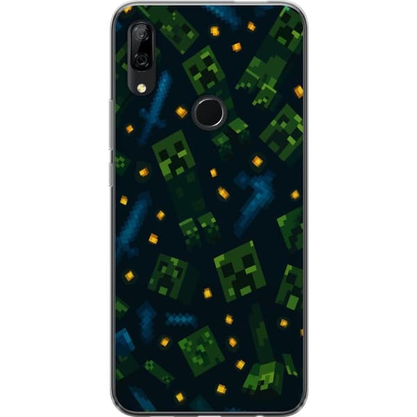 Huawei P Smart Z Läpinäkyvä kuori Minecraft Dungeons Mob