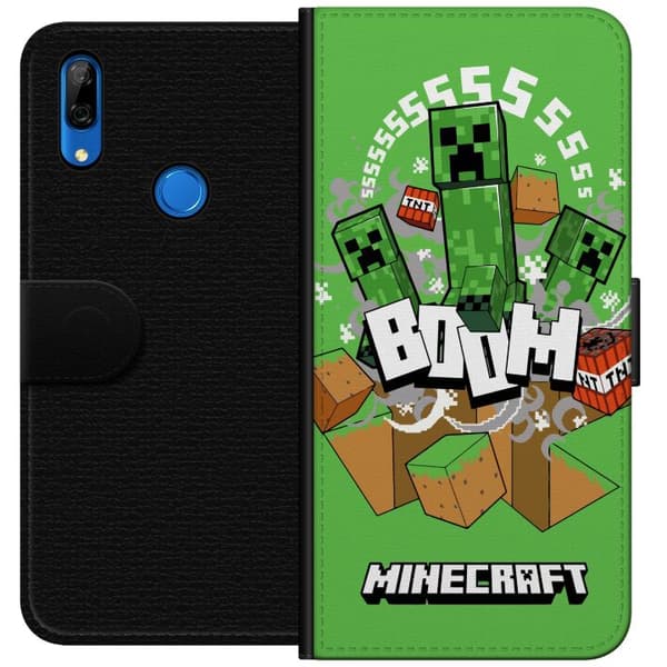 Huawei P Smart Z Lommeboketui Minecraft Boom
