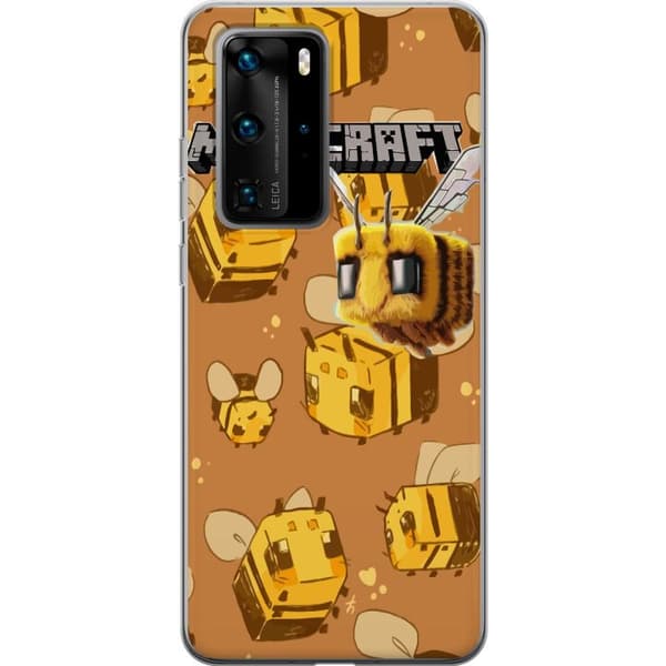 Huawei P40 Pro Gennemsigtig cover Minecraft Bi
