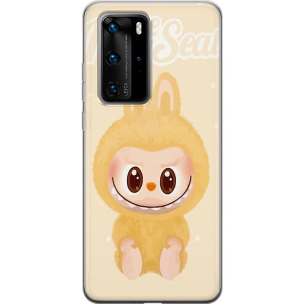Huawei P40 Pro Genomskinligt Skal Pop mart labubu