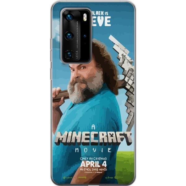 Huawei P40 Pro Gennemsigtig cover En Minecraft-film