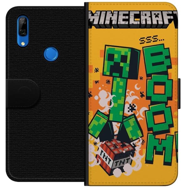 Huawei P Smart Z Lommeboketui Minecraft Boom