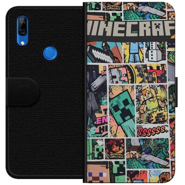 Huawei P Smart Z Lommeboketui Minecraft Kunsthåndverk