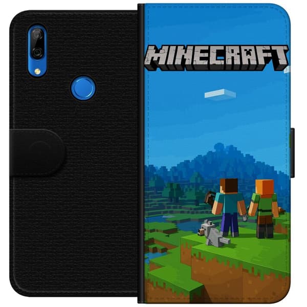Huawei P Smart Z Lommeboketui Minecraft Key Art