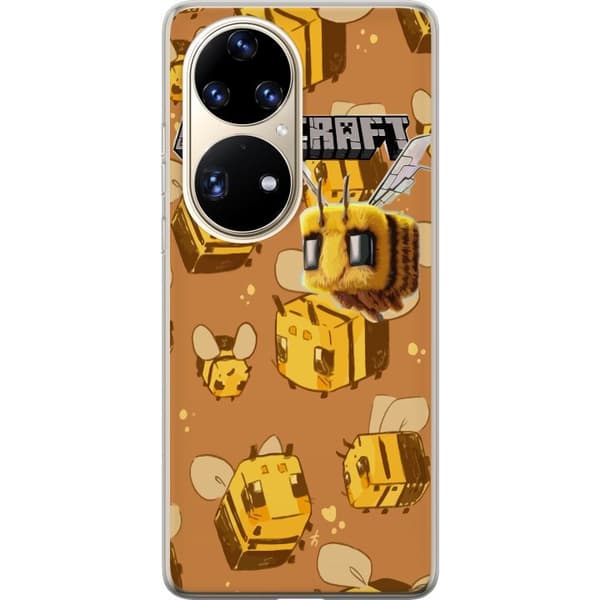 Huawei P50 Pro Läpinäkyvä kuori Minecraft Bi