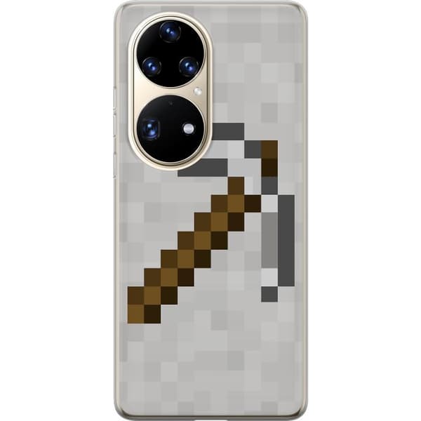 Huawei P50 Pro Läpinäkyvä kuori Minecraft Työkalut