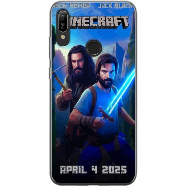 Huawei Y6 (2019) Läpinäkyvä kuori Minecraft-elokuva